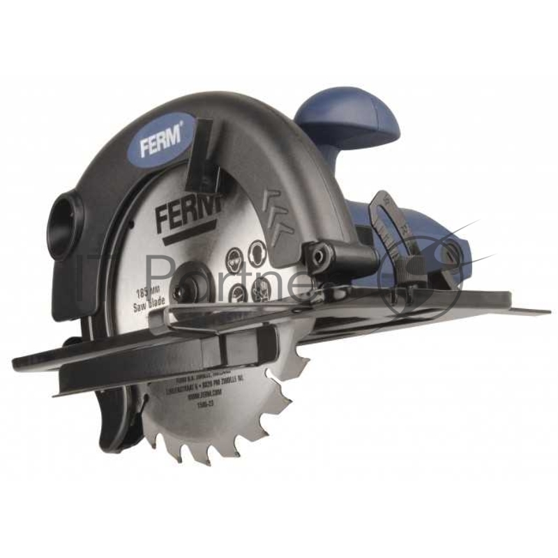 Пила дисковая FERM CSM1039 мощность-1200W/скорость вр.- 5000/д.диска-185/глубина пропила-65