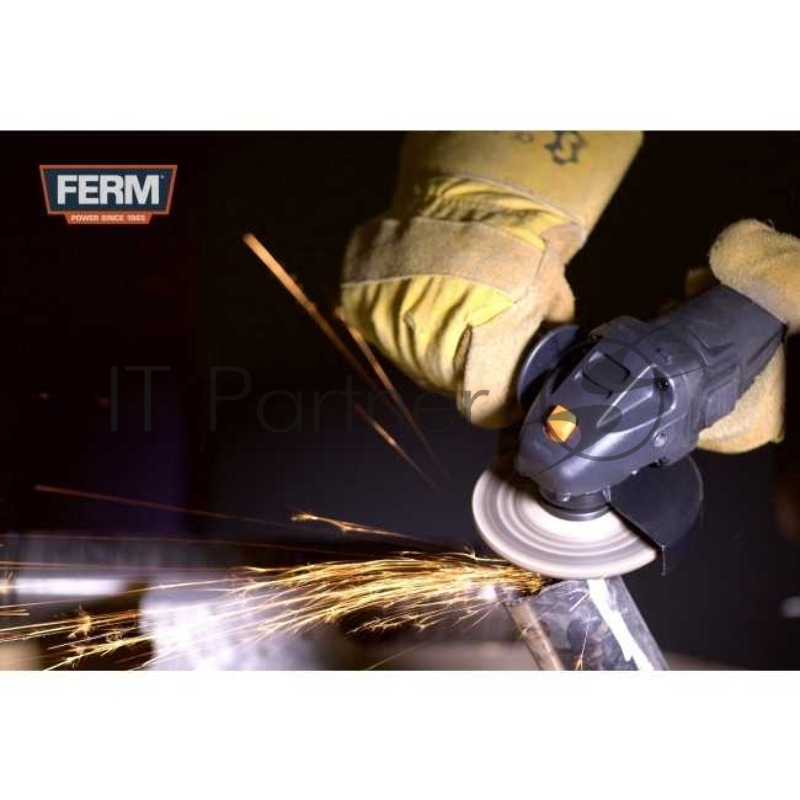 Углошлифмашина малая FERM AGM1087 мощность-850W/скорость вр.-11000/д.диска-125/шпиндель