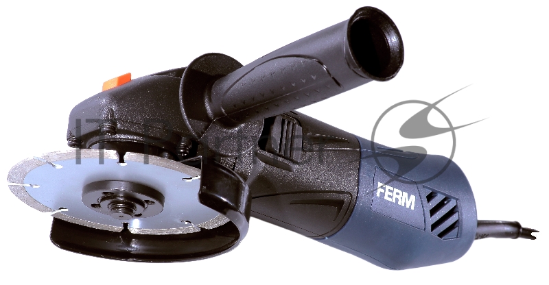 Углошлифмашина малая FERM AGM1087 мощность-850W/скорость вр.-11000/д.диска-125/шпиндель