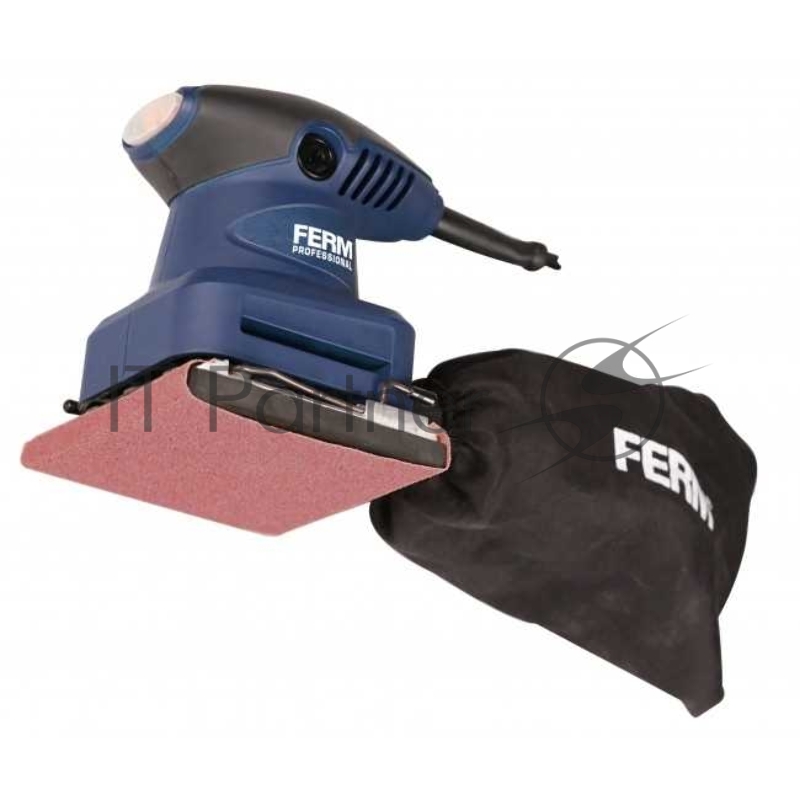 Орбитальная шлифовальная машина FERM PSM1028P, 140x114 мм.,220 Вт, 15000 об.мин., коробка