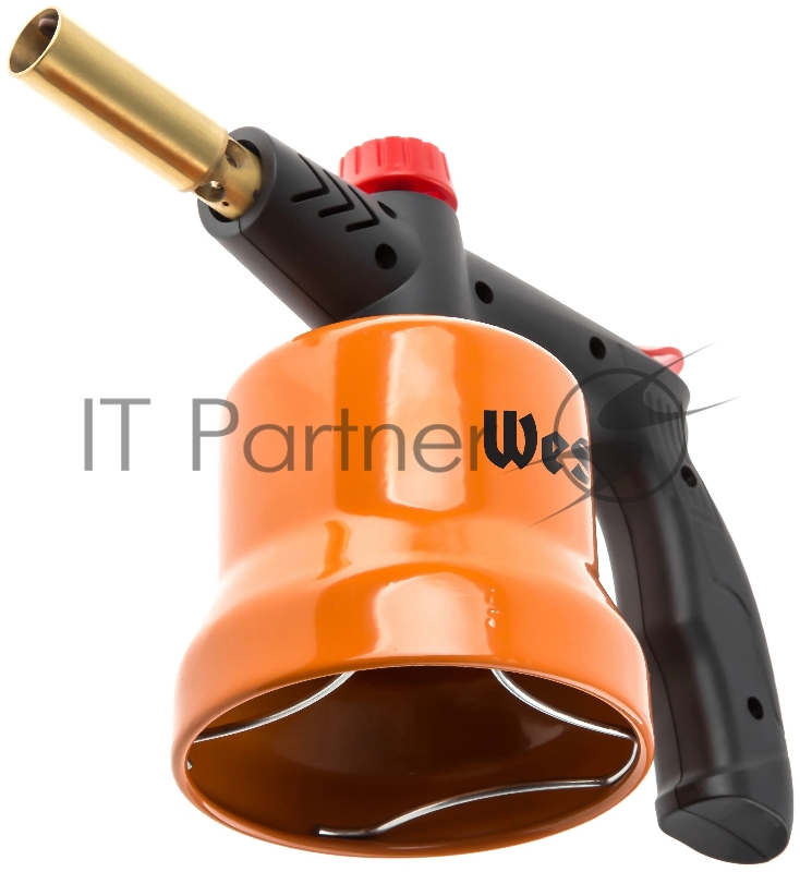 Газовая паяльная лампа Wester PL04 1850С, до 3ч, пьезоподжиг