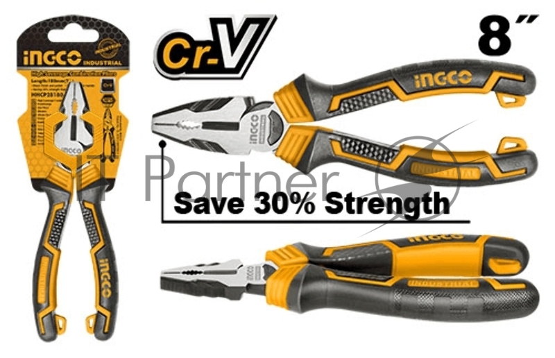 Плоскогубцы комбинированные с увеличенным рычагом