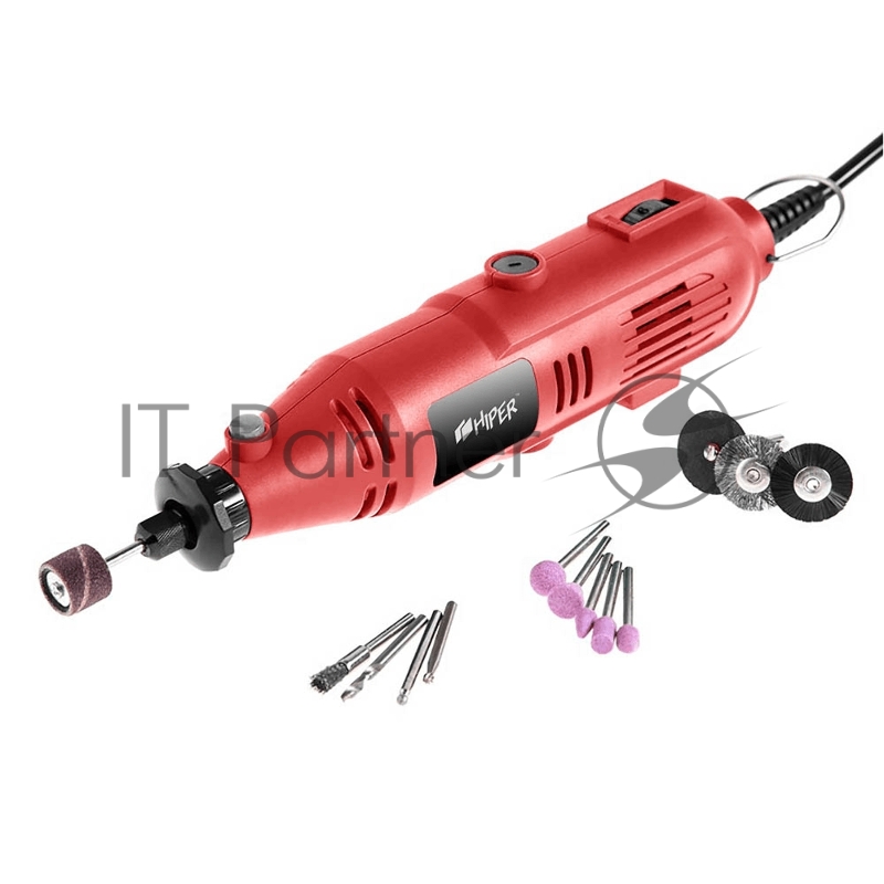 Дрель гравер DIY HIPER HMD135A 135Вт гибкий вал 2.4-3.2мм 10000-32000об/мин кейс + насадки 41шт.