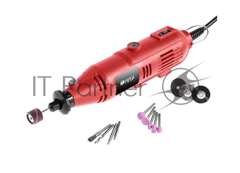Дрель гравер DIY HIPER HMD135A 135Вт гибкий вал 2.4-3.2мм 10000-32000об/мин кейс + насадки 41шт.
