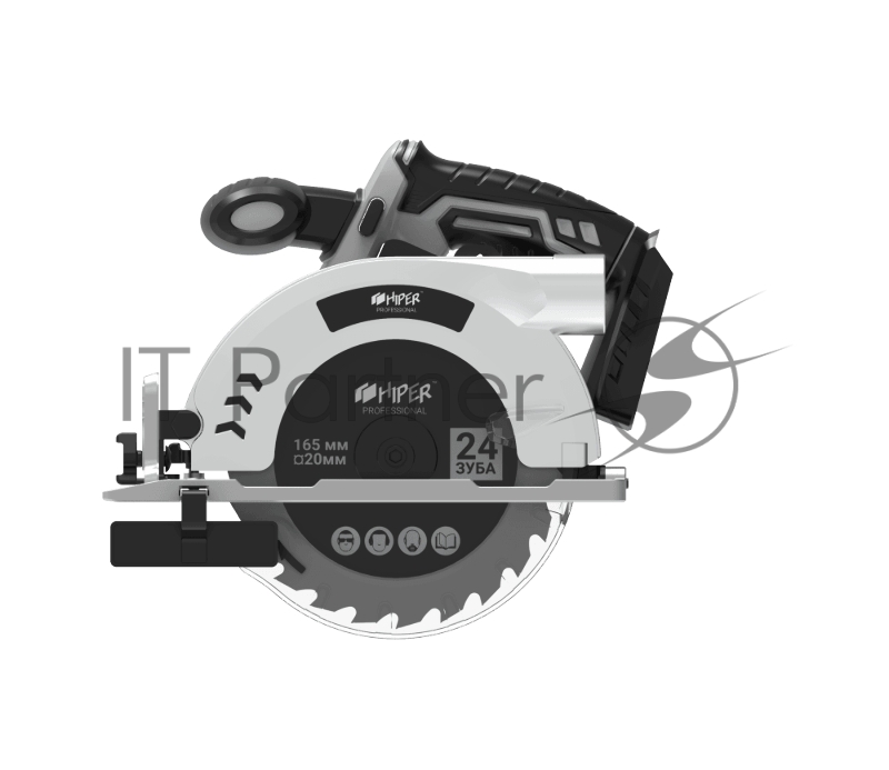 Пила Hiper Аккумуляторная циркулярная пила HIPER HCS18C, 18В, 165 мм, БЕЗ АКК