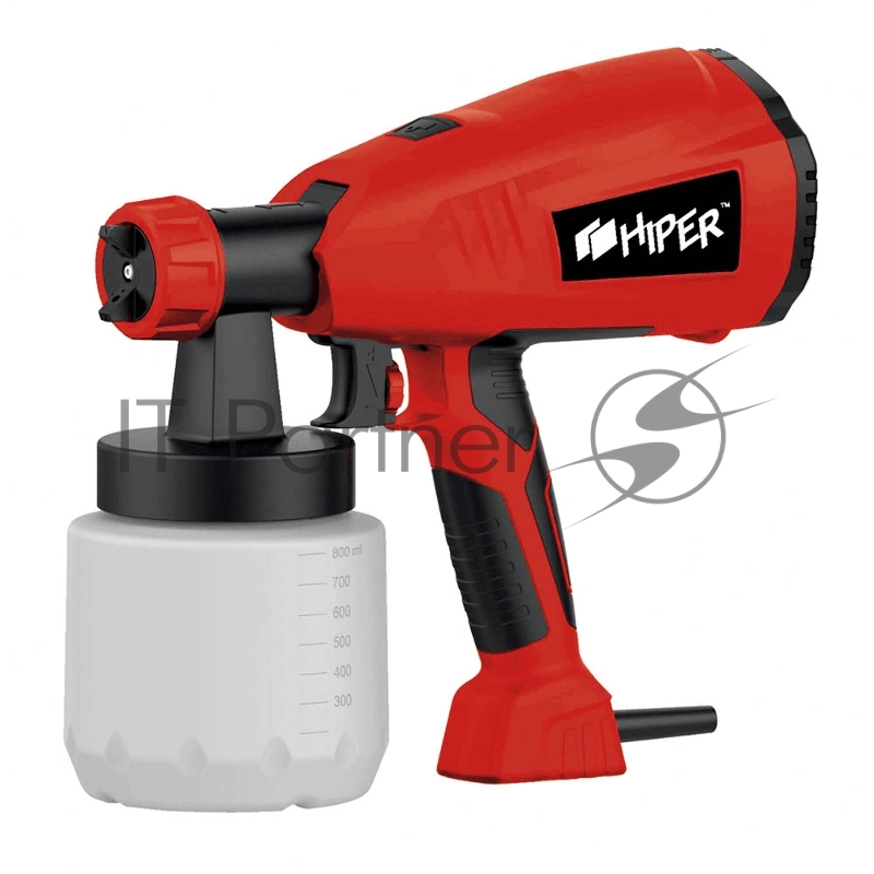 Краскопульт DIY HIPER эл HSG400A 430Вт 0-700 мл/мин 800мл вязкость 60 DIN