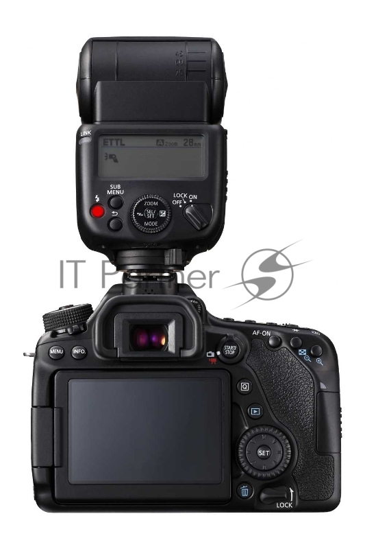 Зеркальный Фотоаппарат Canon EOS 80D черный 24.2Mpix 3 1080p Full HD SDXC Li-ion (без объектива)