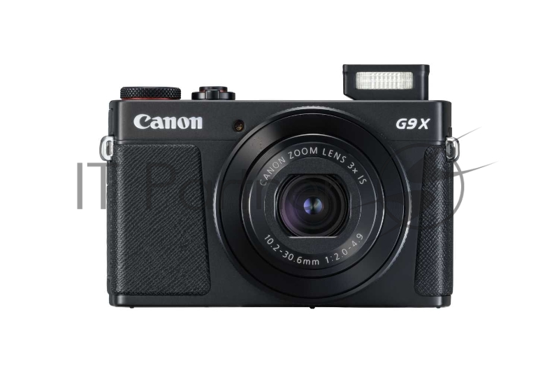Фотоаппарат Canon PowerShot G9 X Mark II черный 20.9Mpix Zoom3x 3 1080p SDXC CMOS IS opt 5minF TouLCD 6fr/s RAW 60fr/s HDMI/WiFi/NB-13L