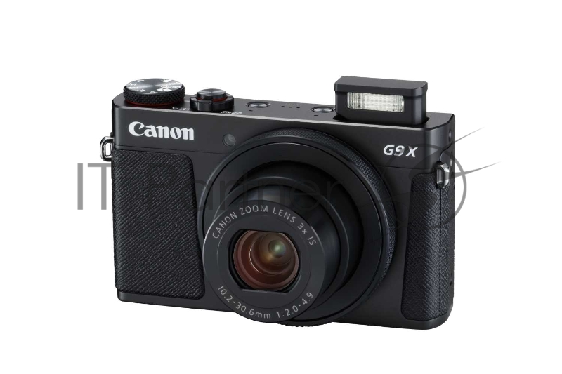 Фотоаппарат Canon PowerShot G9 X Mark II черный 20.9Mpix Zoom3x 3 1080p SDXC CMOS IS opt 5minF TouLCD 6fr/s RAW 60fr/s HDMI/WiFi/NB-13L