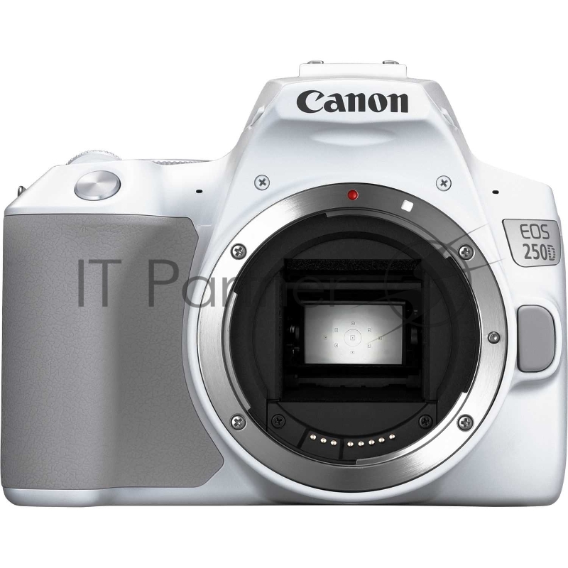 Зеркальный Фотоаппарат Canon EOS 250D белый 24.2Mpix EF-S 18-55mm f/1:4-5.6 IS STM 3 4K Full HD SDXC Li-ion