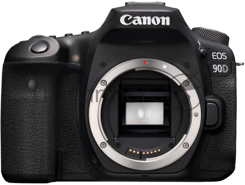 Зеркальный Фотоаппарат Canon EOS 90D черный 32.5Mpix 3 1080p 4K SDXC Li-ion (без объектива)