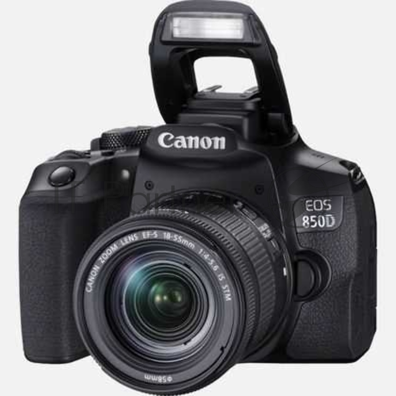 Зеркальный Фотоаппарат Canon EOS 850D черный 24.1Mpix EF-S 18-55mm f/4-5.6 IS STM 3 1080p Full HD SDXC Li-ion