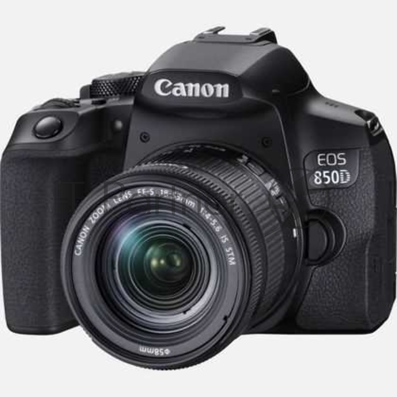 Зеркальный Фотоаппарат Canon EOS 850D черный 24.1Mpix EF-S 18-55mm f/4-5.6 IS STM 3 1080p Full HD SDXC Li-ion