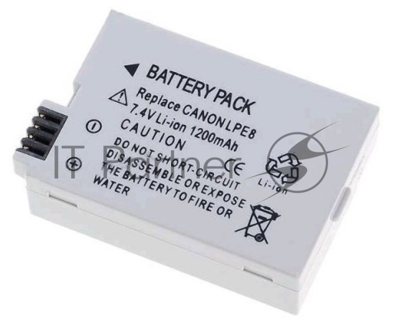 Аккумулятор Canon Battery Pack LP-E8 for EOS 550D, 600D