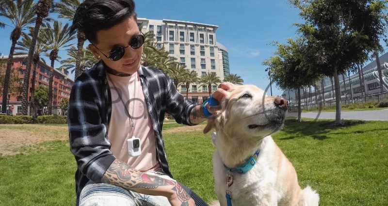 GoPro Силиконовый чехол с ремешком белый (Sleeve + Lanyard)