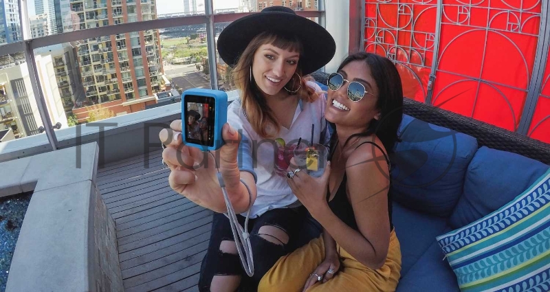 GoPro Силиконовый чехол с ремешком белый (Sleeve + Lanyard)