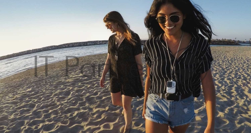 GoPro Силиконовый чехол с ремешком белый (Sleeve + Lanyard)