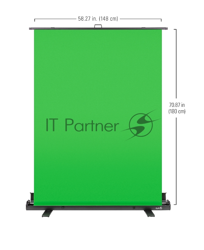 Экран Elgato Green Screen (хромакей экран), 148х180 см, RTL (10GAF9901)