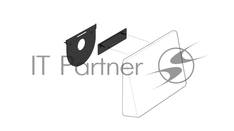 Держатель Logitech Wall Mount for Tap настенное крепление для Logitech Tap: (узел настенного крепления (пластина и зажимная конструкция), магнитный фиксатор кабеля HDMI, монтажные приспособления, документация)