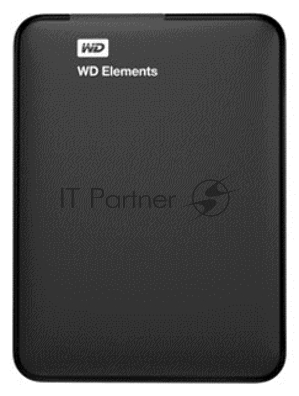 Внешний жесткий диск Western Digital Original USB 3.0 1Tb WDBUZG0010BBK-WESN Elements Portable 2.5 черный