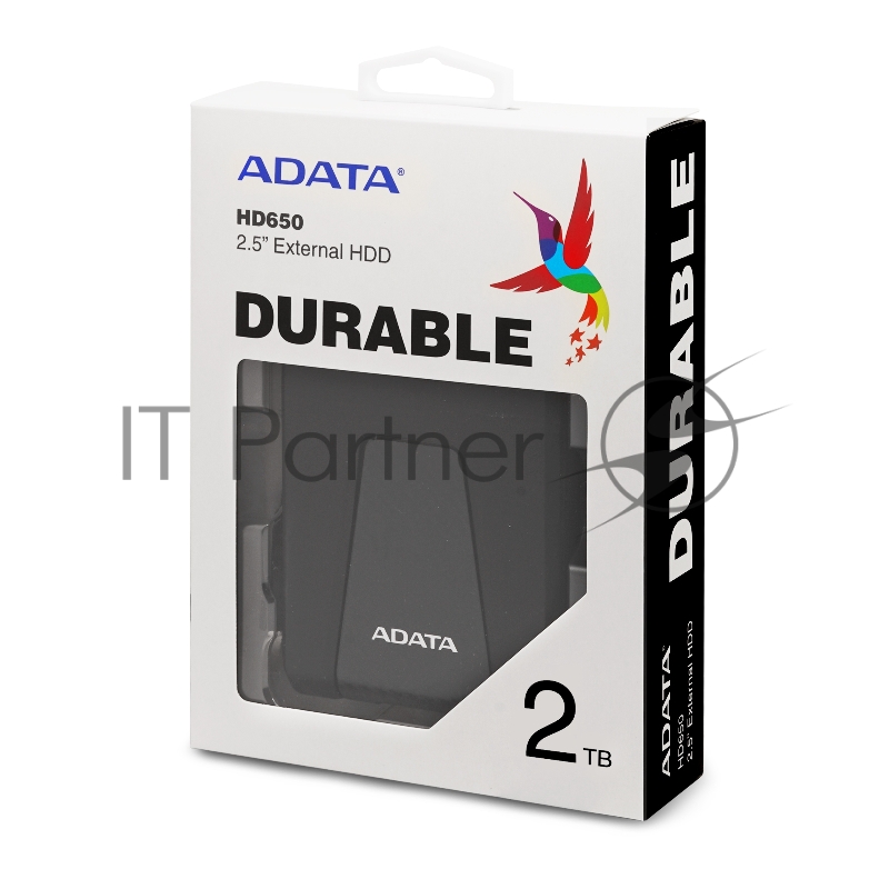 Внешний жесткий диск 2TB ADATA HD650, 2,5 ,USB 3.0, черный