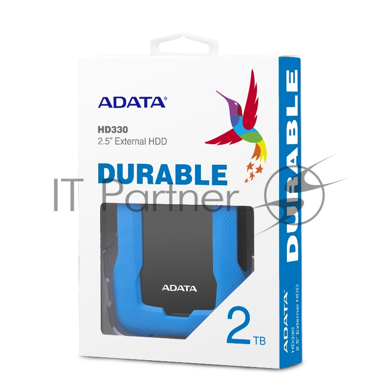 Внешний жесткий диск 2TB ADATA HD330, 2,5 , USB 3.1, синий