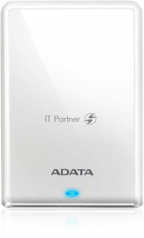 Внешний жесткий диск 1TB ADATA HV620S, 2,5 , USB 3.1, Slim, белый