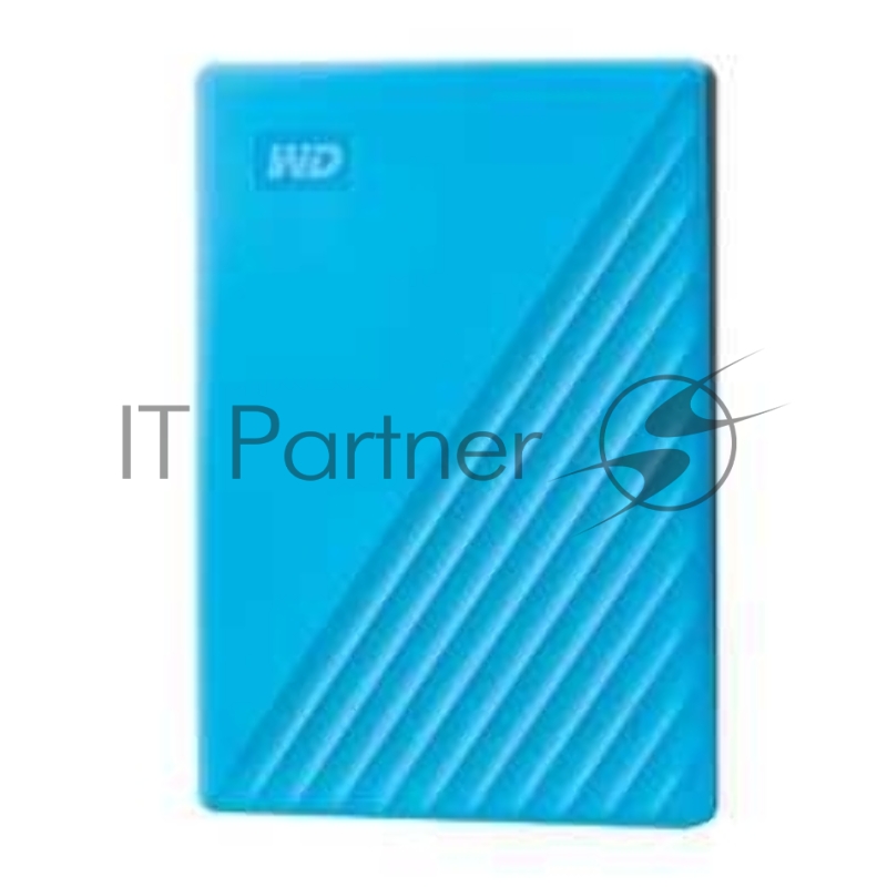 Внешний жесткий диск WD Original USB 3.0 2Tb WDBYVG0020BBL-WESN My Passport 2.5 голубой