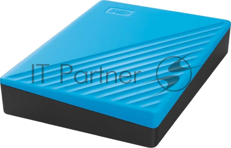 Внешний жесткий диск Western Digital Original USB 3.0 4Tb WDBPKJ0040BBL-WESN My Passport 2.5 голубой