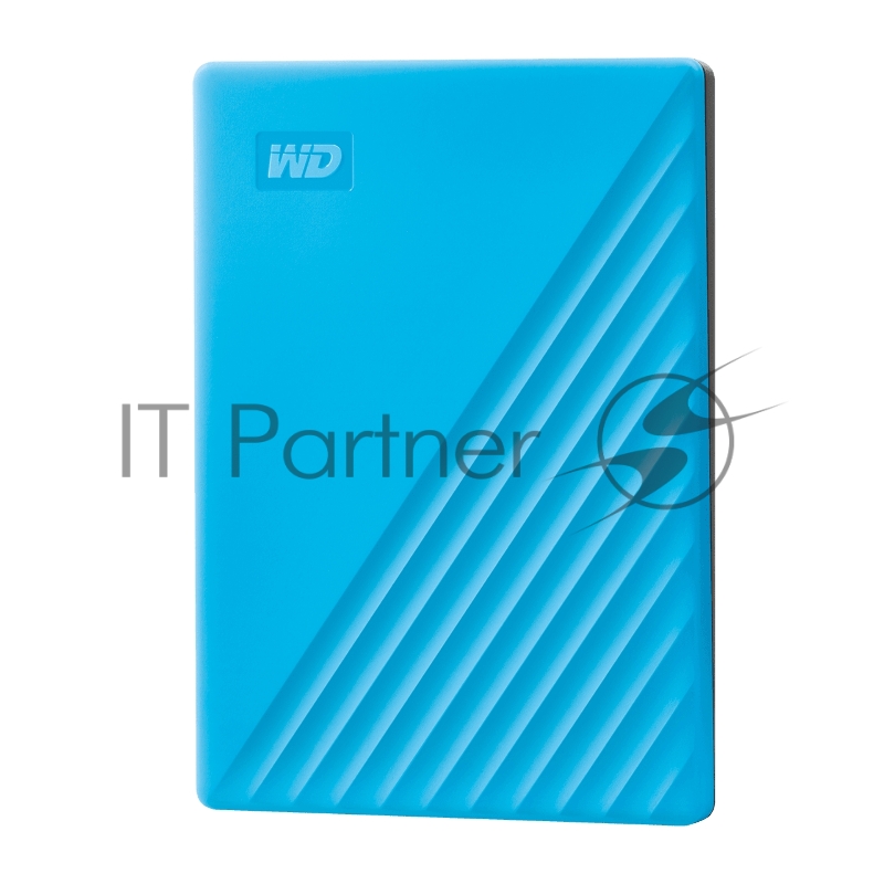 Внешний жесткий диск Western Digital Original USB 3.0 4Tb WDBPKJ0040BBL-WESN My Passport 2.5 голубой