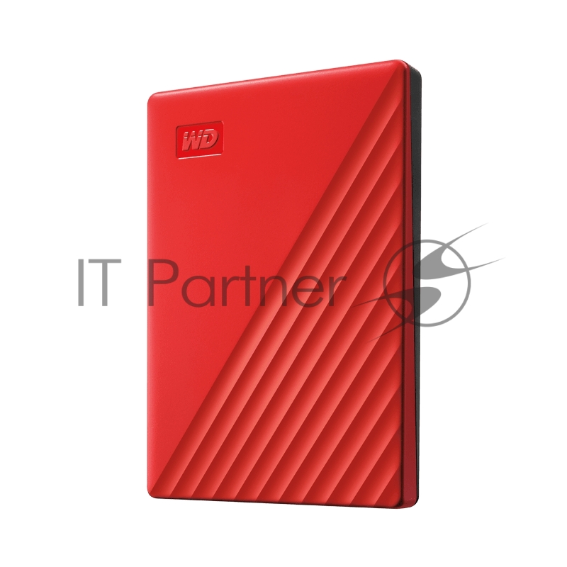 Внешний жесткий диск WD Original USB 3.0 4Tb WDBPKJ0040BRD-WESN My Passport 2.5 красный