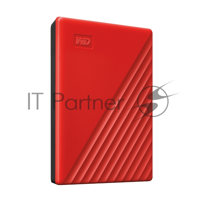 Внешний жесткий диск WD Original USB 3.0 4Tb WDBPKJ0040BRD-WESN My Passport 2.5 красный