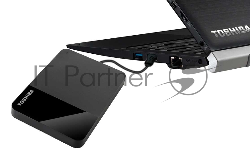 Внешний жесткий диск TOSHIBA HDTP340EK3CA Canvio Ready 4ТБ 2.5 USB 3.2 Gen 1 (new design)