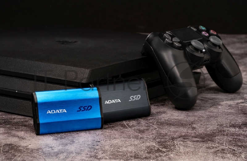 Внешний SSD накопитель ADATA 512GB SE800 Portable SSD USB 3.2 Gen2 Type-C Blue