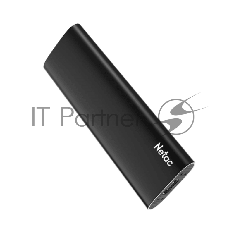 Внешний SSD накопитель Netac 1.0Tb Z SLIM <NT01ZSLIM-001T-32BK> (USB3.2, up to 520/480MBs, 100х29.5х9mm, Black)