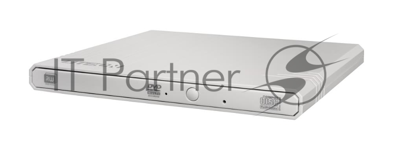 Внешний Привод DVD±R/RW LiteON eBAU108 External, USB2.0, Slim, White, RTL {30} eBAU108-21