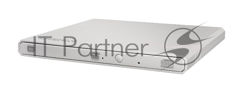 Внешний Привод DVD±R/RW LiteON eBAU108 External, USB2.0, Slim, White, RTL {30} eBAU108-21