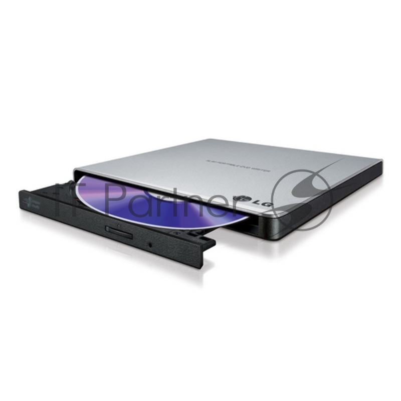 Привод DVD-RW LG GP57ES40 серебристый USB внешний