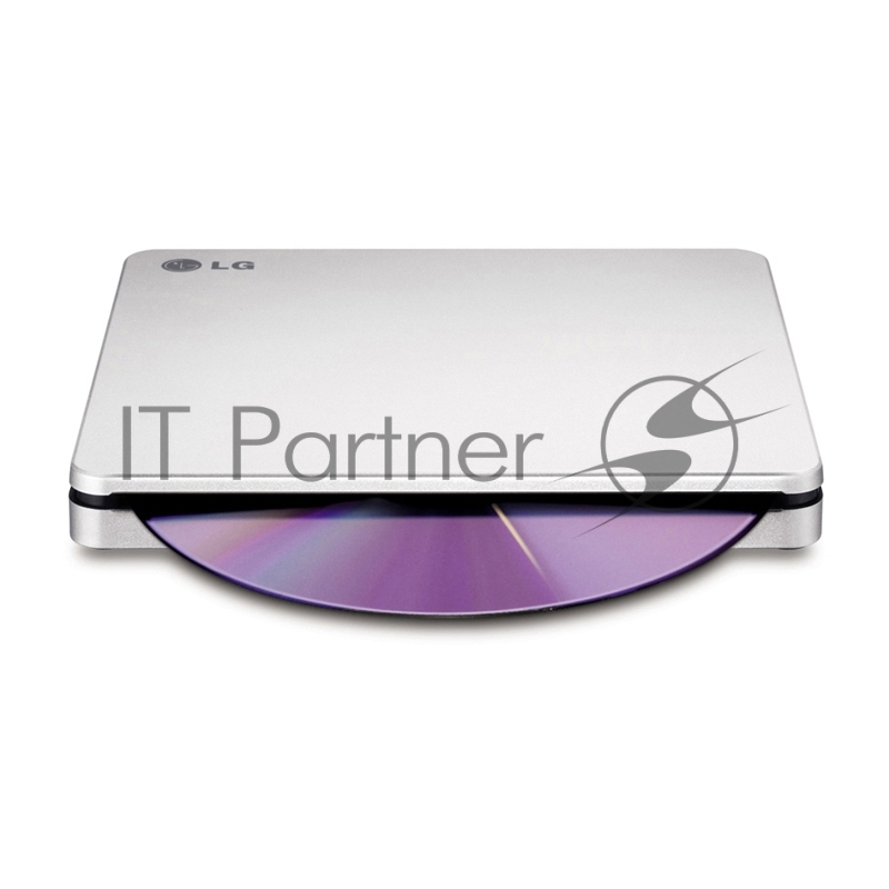Оптический внеш. привод LG DVD-RW ext. Silver Slim Ret