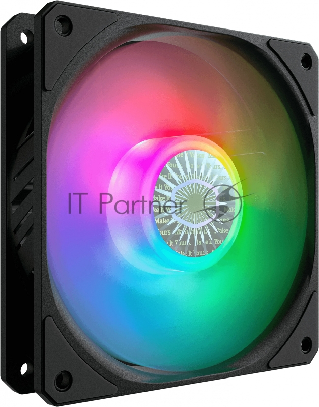 Кулера для корпуса 1 Ватт Cooler Master MASTERFAN SICKLEFLOW, 120mm, 4-Pin (PWM), ARGB