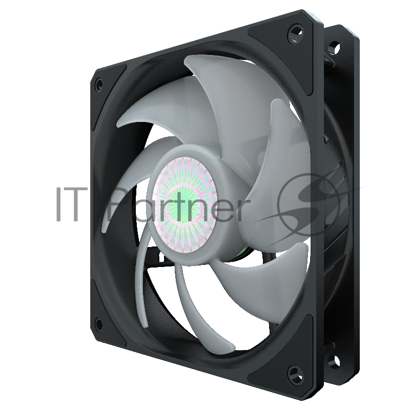 Кулера для корпуса 1 Ватт Cooler Master MASTERFAN SICKLEFLOW, 120mm, 4-Pin (PWM), ARGB
