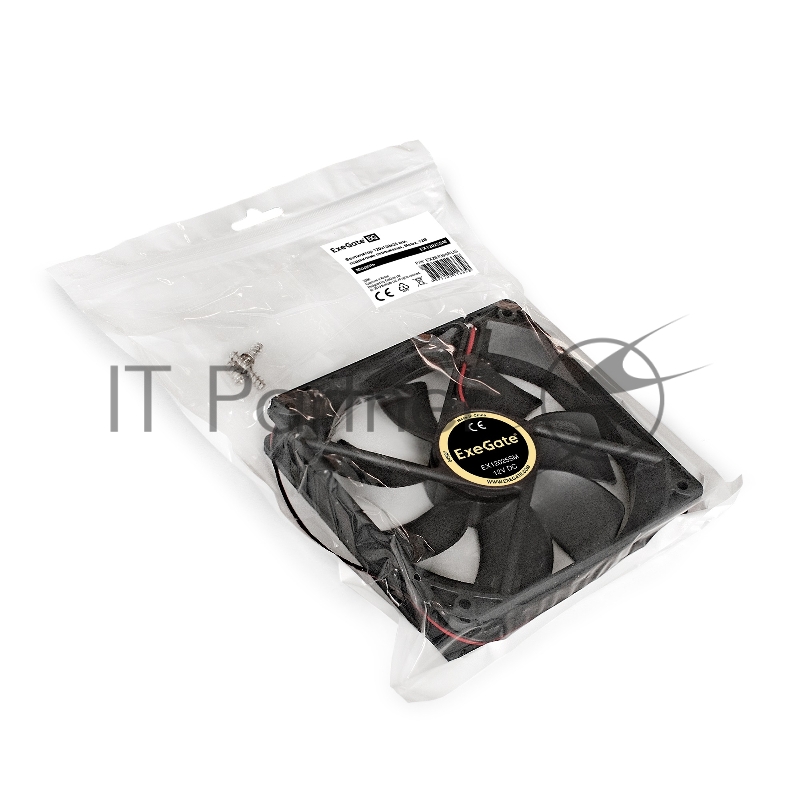 Вентилятор ExeGate EX12025SM, 120x120x25 мм, подшипник скольжения, Molex, 1200RPM, 19dBA