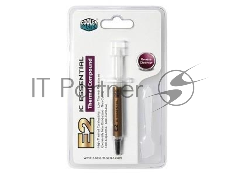 Термопаста Cooler Master IC-Essential E2 (RG-ICE2-TA15-R1) светло-золотистая термопаста, 3.4 г