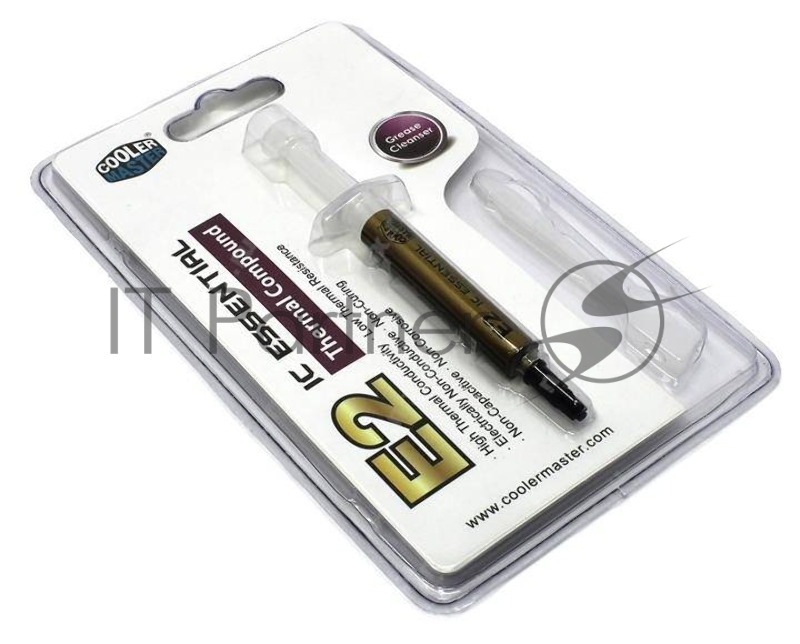 Термопаста Cooler Master IC-Essential E2 (RG-ICE2-TA15-R1) светло-золотистая термопаста, 3.4 г