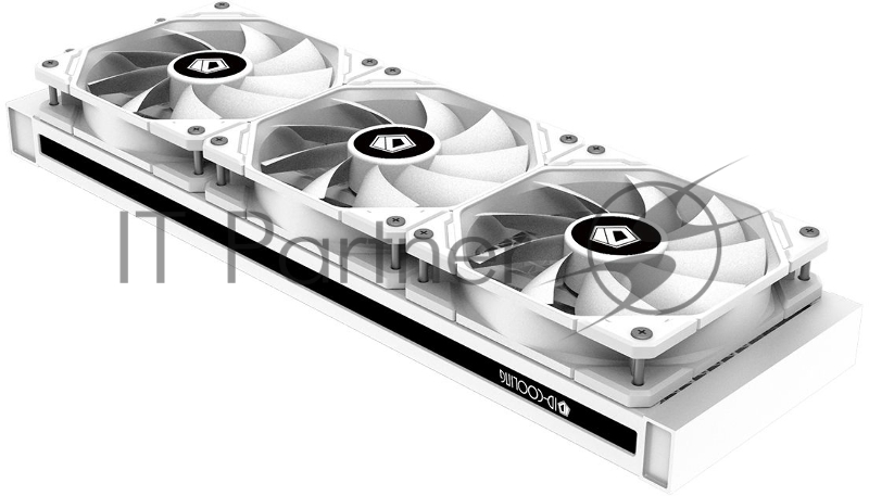Комплект водяного охлаждения ID-COOLING ZOOMFLOW 360 XT SNOW LGA20XX/LGA115X/AM4/AM3/+/AM2/ 350W, cнежно-белый, ARGB FAN and PUMP, PWM, TRIPLE FAN 120mm) RET