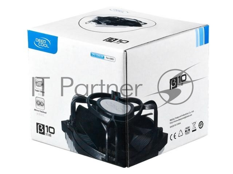 Кулер Deepcool Beta 10 Soc-FM1/FM2/AM2/AM2+/AM3/AM3+/ 3-pin 30.1-30.1dB Al 307gr Ret