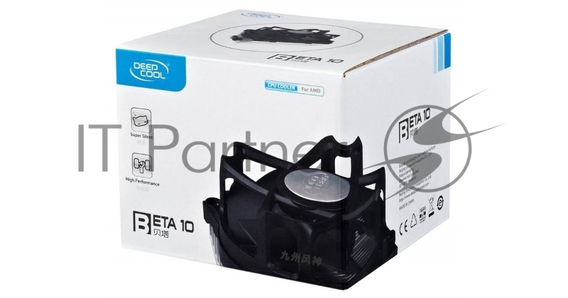 Кулер Deepcool Beta 10 Soc-FM1/FM2/AM2/AM2+/AM3/AM3+/ 3-pin 30.1-30.1dB Al 307gr Ret