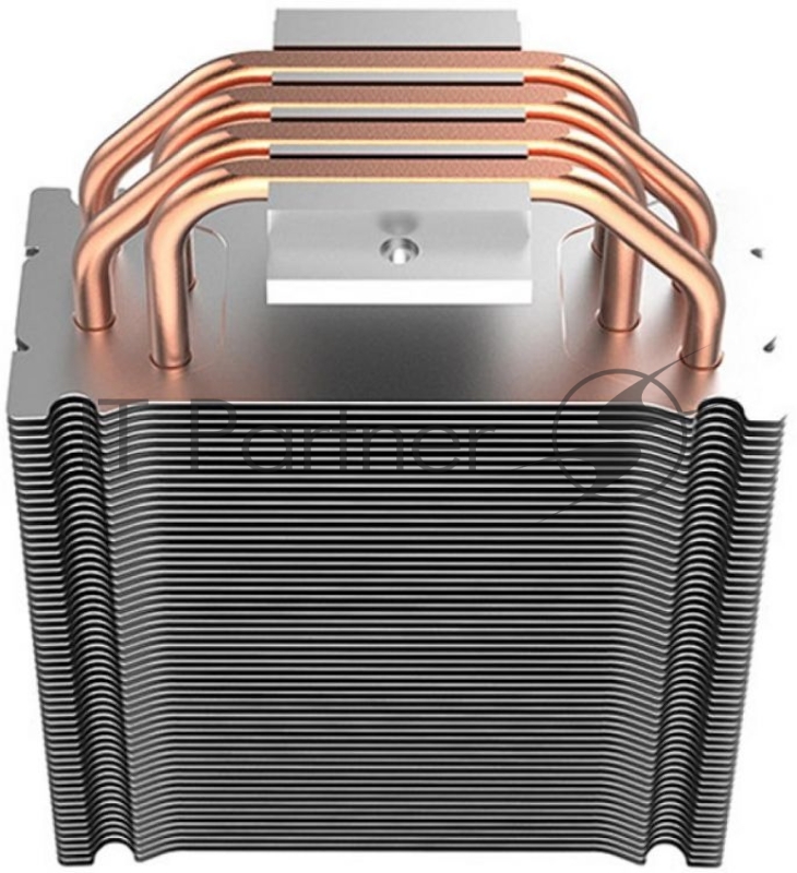 Кулер для процессора Cooler Master CPU Cooler Hyper 212 LED, Tower, 120mm 600-1600RPM PWM fan with Red LED, 4 x 6mm Direct Contact heatpipes, Full Socket Support