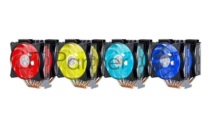 Кулер Cooler Master CPU Cooler MasterAir MA620P, 600-2400 RPM, 200W, RGB LED fan, RGB lighting controller, Full Socket Support