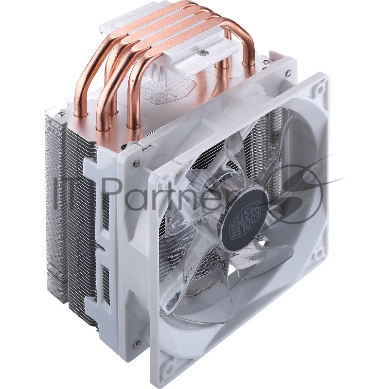 Кулер для процессора Cooler Master CPU Cooler Hyper 212 LED White Edition, 600 - 1600 RPM, 150W, White LED fan, Full Socket Support